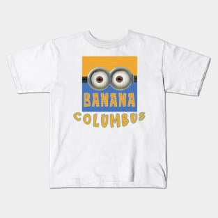 DESPICABLE MINION AMERICA COLUMBUS Kids T-Shirt